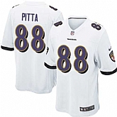 Nike Men & Women & Youth Ravens #88 Dennis Pitta White Team Color Game Jersey,baseball caps,new era cap wholesale,wholesale hats